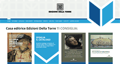 Desktop Screenshot of edizionidellatorre.it